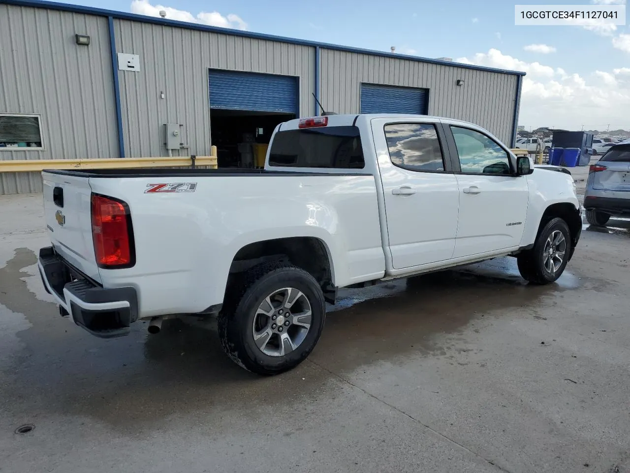 2015 Chevrolet Colorado Z71 VIN: 1GCGTCE34F1127041 Lot: 77963304