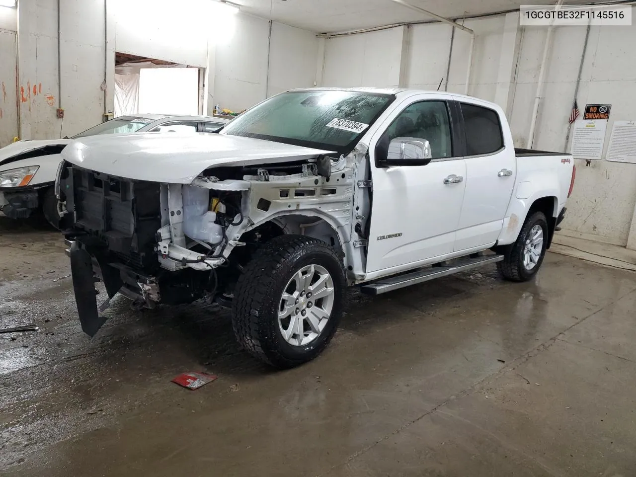 2015 Chevrolet Colorado Lt VIN: 1GCGTBE32F1145516 Lot: 78370394