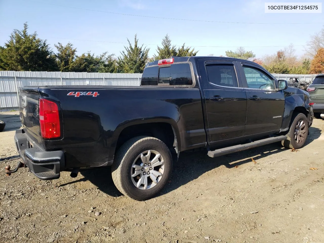 2015 Chevrolet Colorado Lt VIN: 1GCGTBE34F1254575 Lot: 78423604