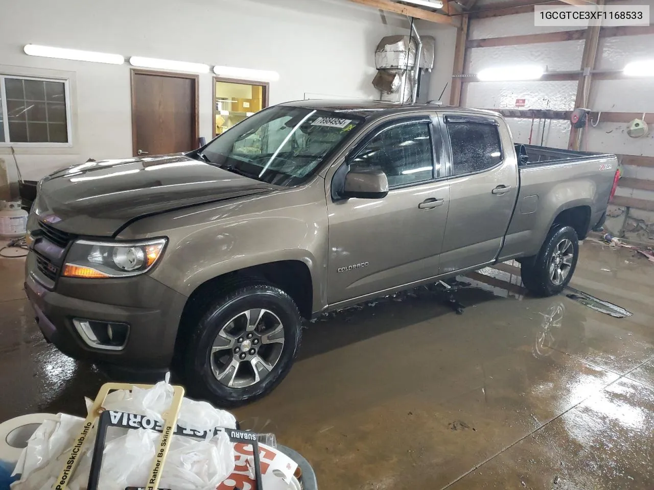 2015 Chevrolet Colorado Z71 VIN: 1GCGTCE3XF1168533 Lot: 78984954