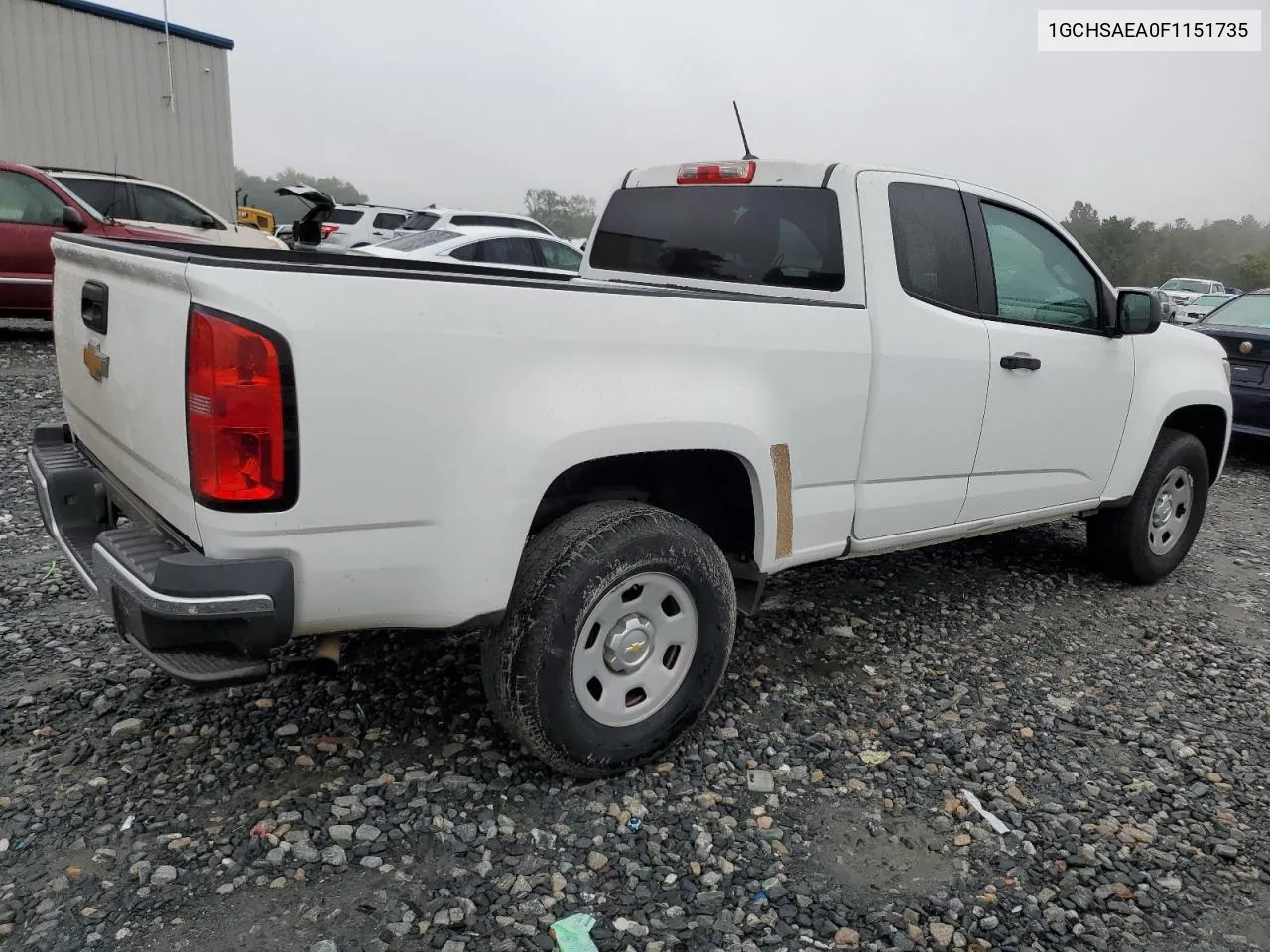 2015 Chevrolet Colorado VIN: 1GCHSAEA0F1151735 Lot: 79158764