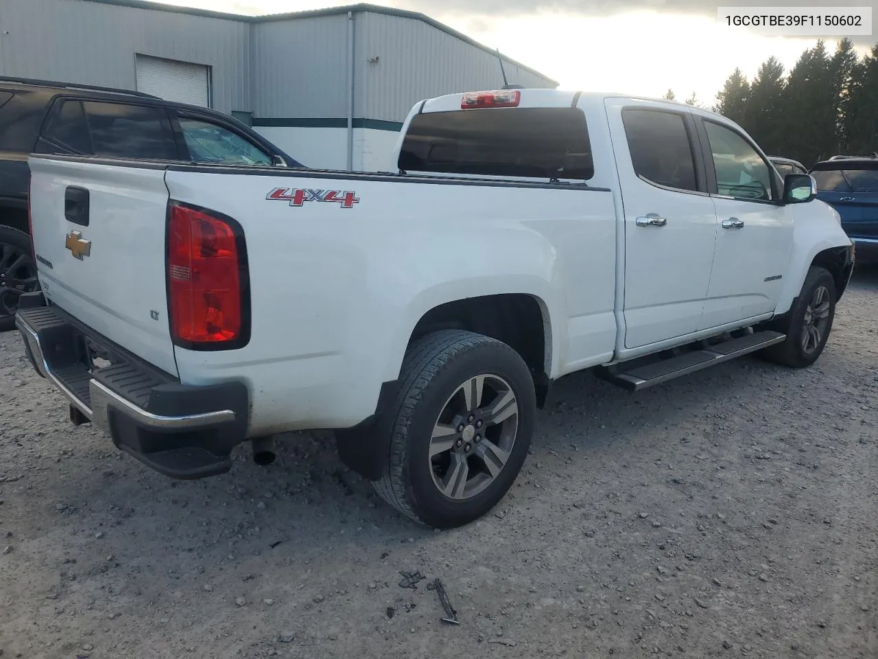 2015 Chevrolet Colorado Lt VIN: 1GCGTBE39F1150602 Lot: 79849714