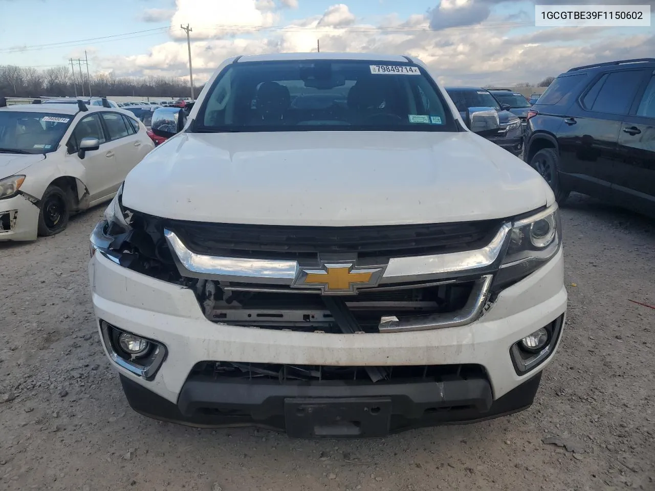 2015 Chevrolet Colorado Lt VIN: 1GCGTBE39F1150602 Lot: 79849714