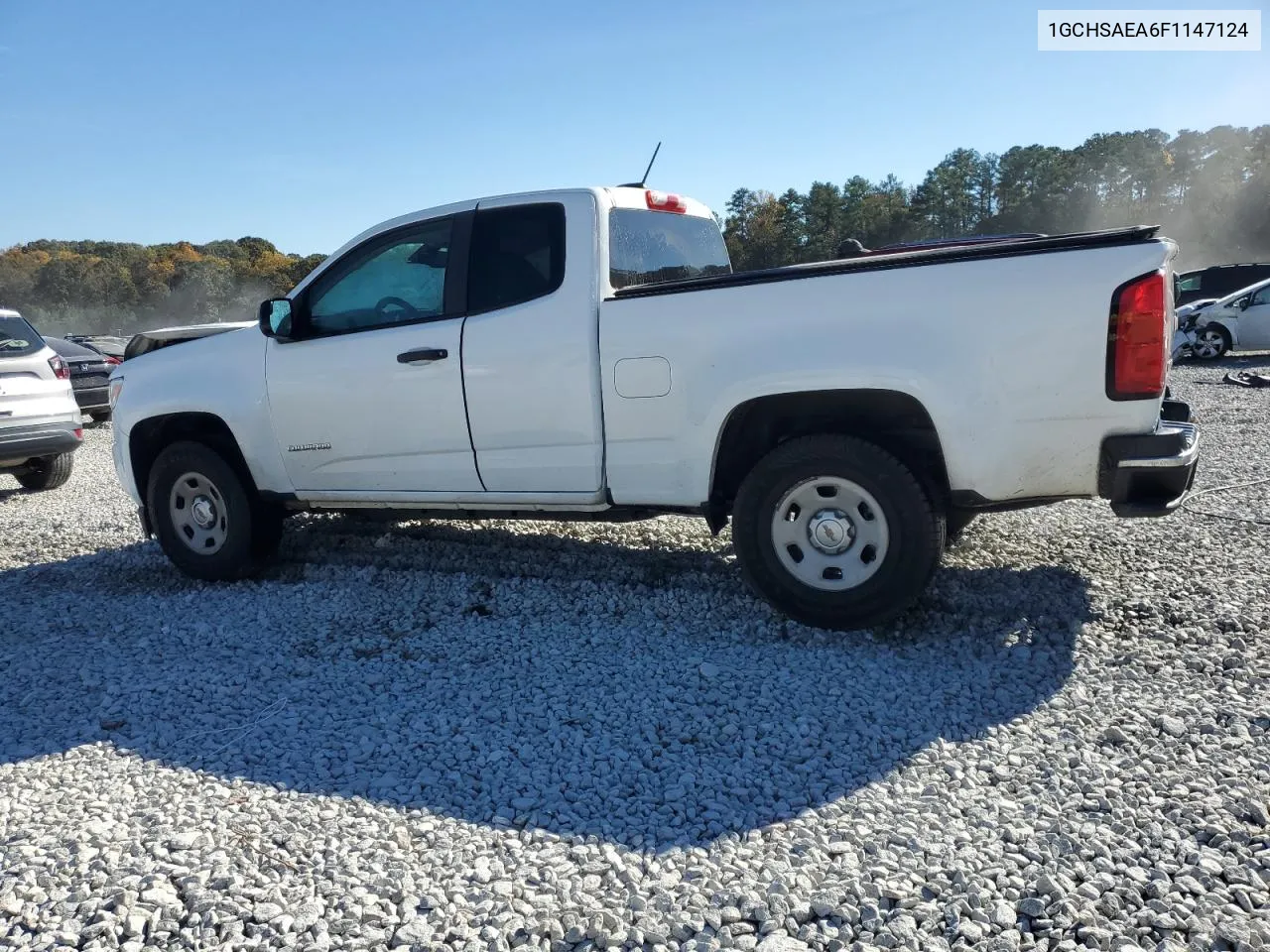 2015 Chevrolet Colorado VIN: 1GCHSAEA6F1147124 Lot: 80360244