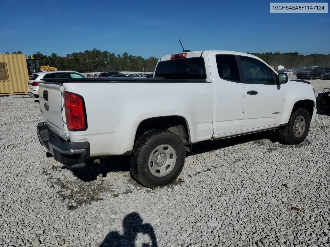 2015 Chevrolet Colorado VIN: 1GCHSAEA6F1147124 Lot: 80360244