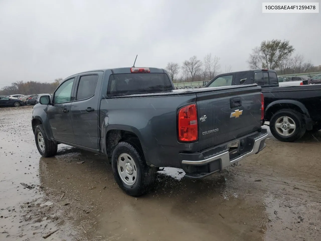 2015 Chevrolet Colorado VIN: 1GCGSAEA4F1259478 Lot: 80826734