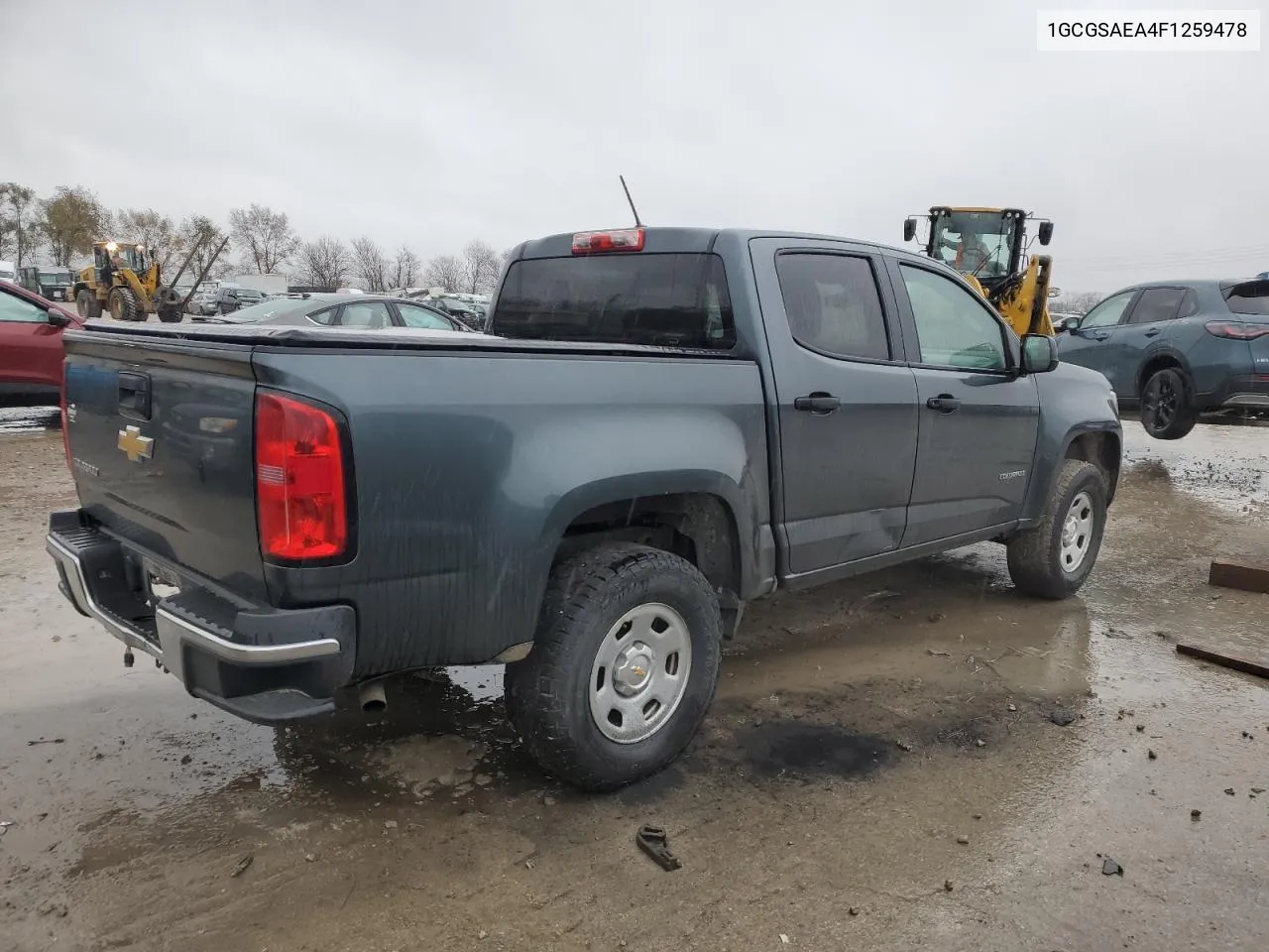 2015 Chevrolet Colorado VIN: 1GCGSAEA4F1259478 Lot: 80826734