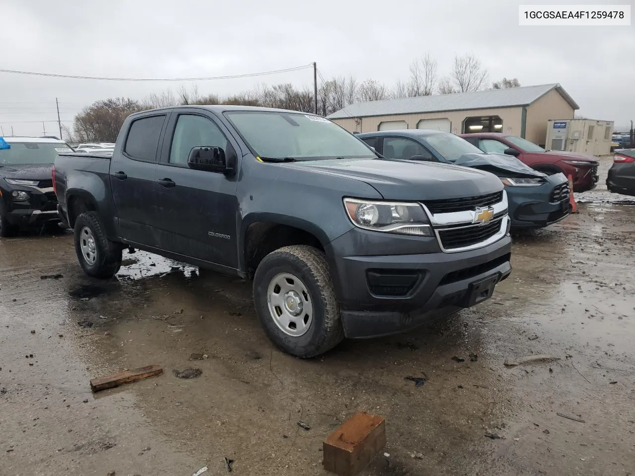 2015 Chevrolet Colorado VIN: 1GCGSAEA4F1259478 Lot: 80826734