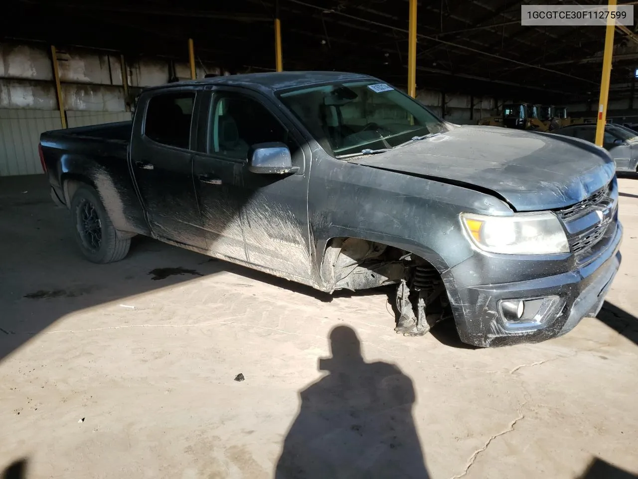 2015 Chevrolet Colorado Z71 VIN: 1GCGTCE30F1127599 Lot: 81632174