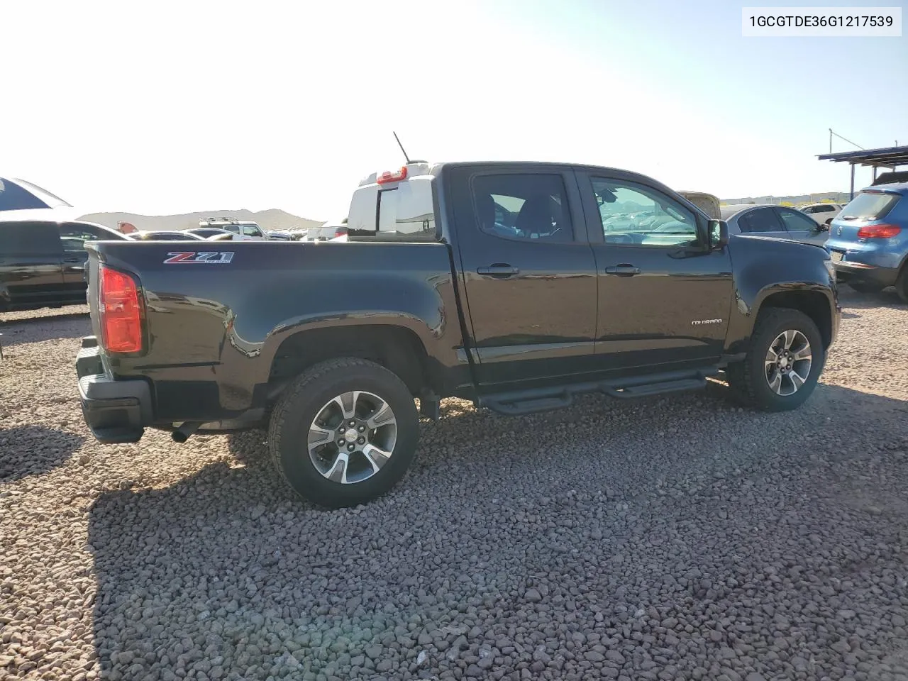 1GCGTDE36G1217539 2016 Chevrolet Colorado Z71