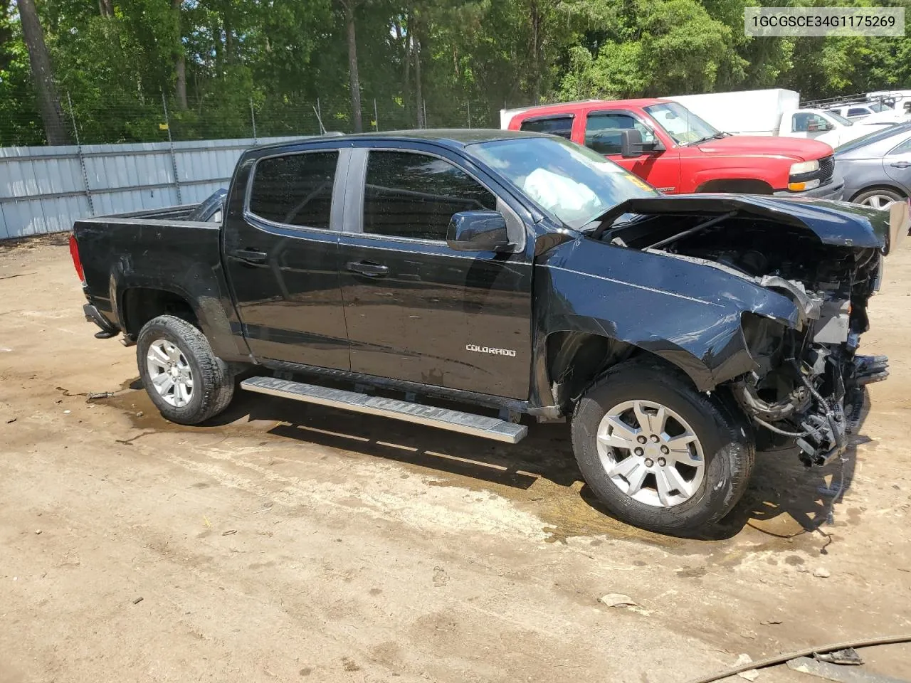 2016 Chevrolet Colorado Lt VIN: 1GCGSCE34G1175269 Lot: 55633714