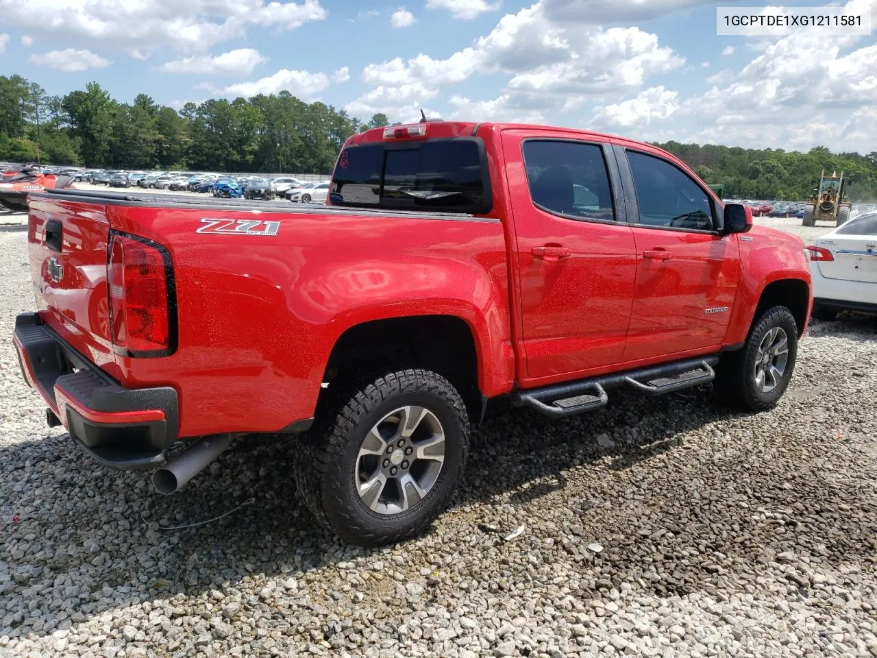 1GCPTDE1XG1211581 2016 Chevrolet Colorado Z71