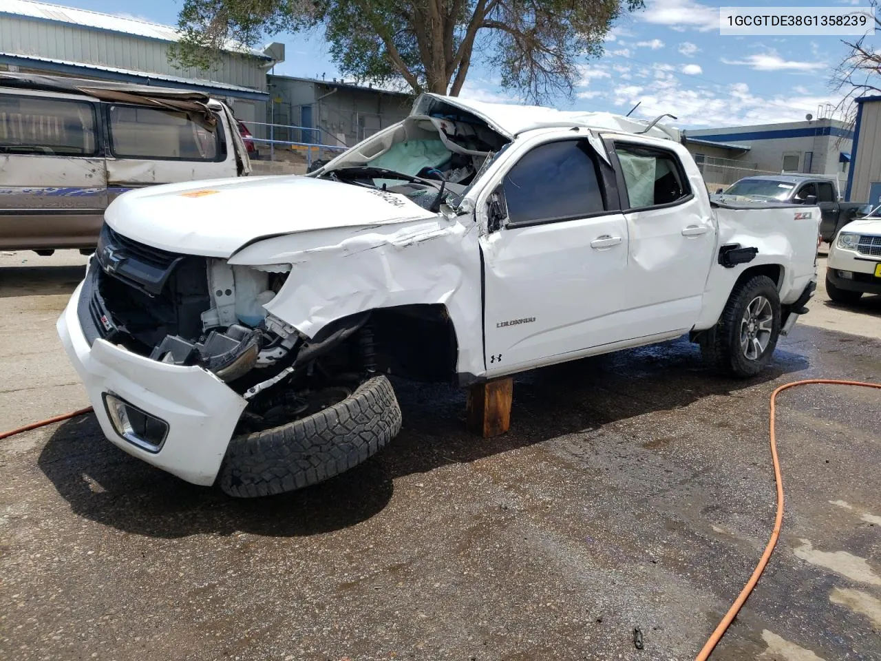 1GCGTDE38G1358239 2016 Chevrolet Colorado Z71