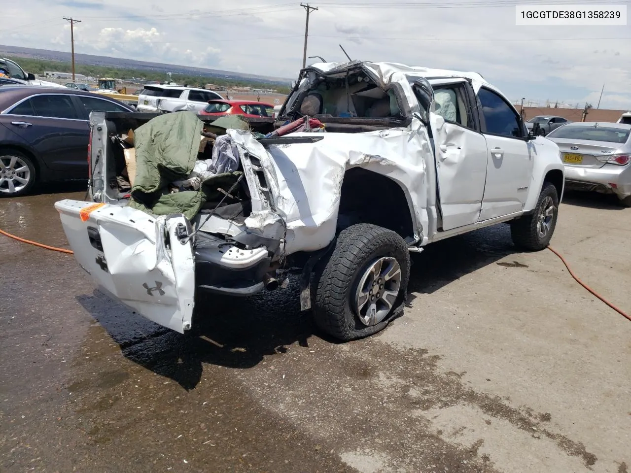 2016 Chevrolet Colorado Z71 VIN: 1GCGTDE38G1358239 Lot: 60304264