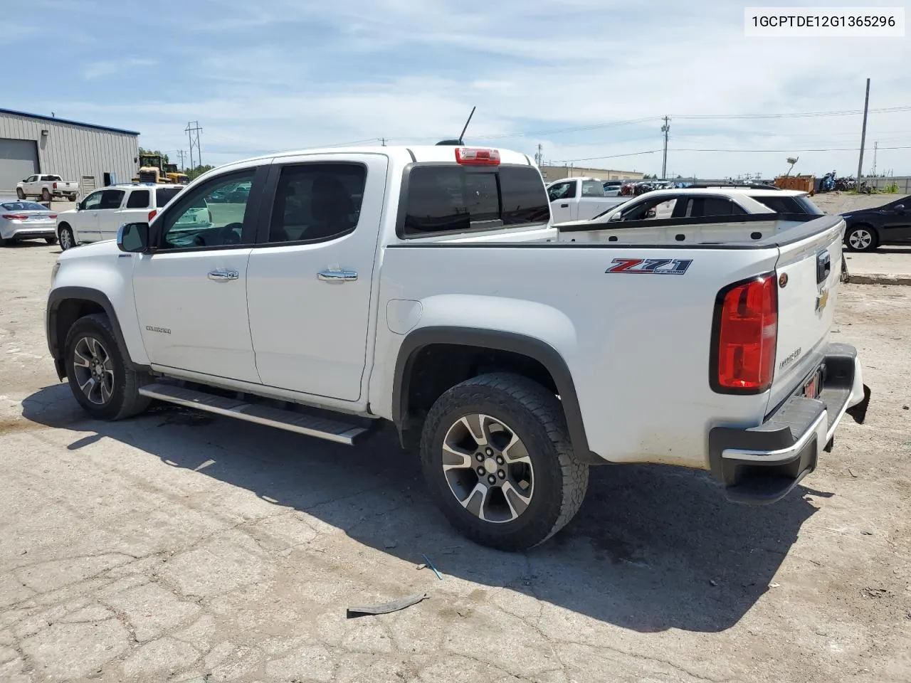 2016 Chevrolet Colorado Z71 VIN: 1GCPTDE12G1365296 Lot: 60305484