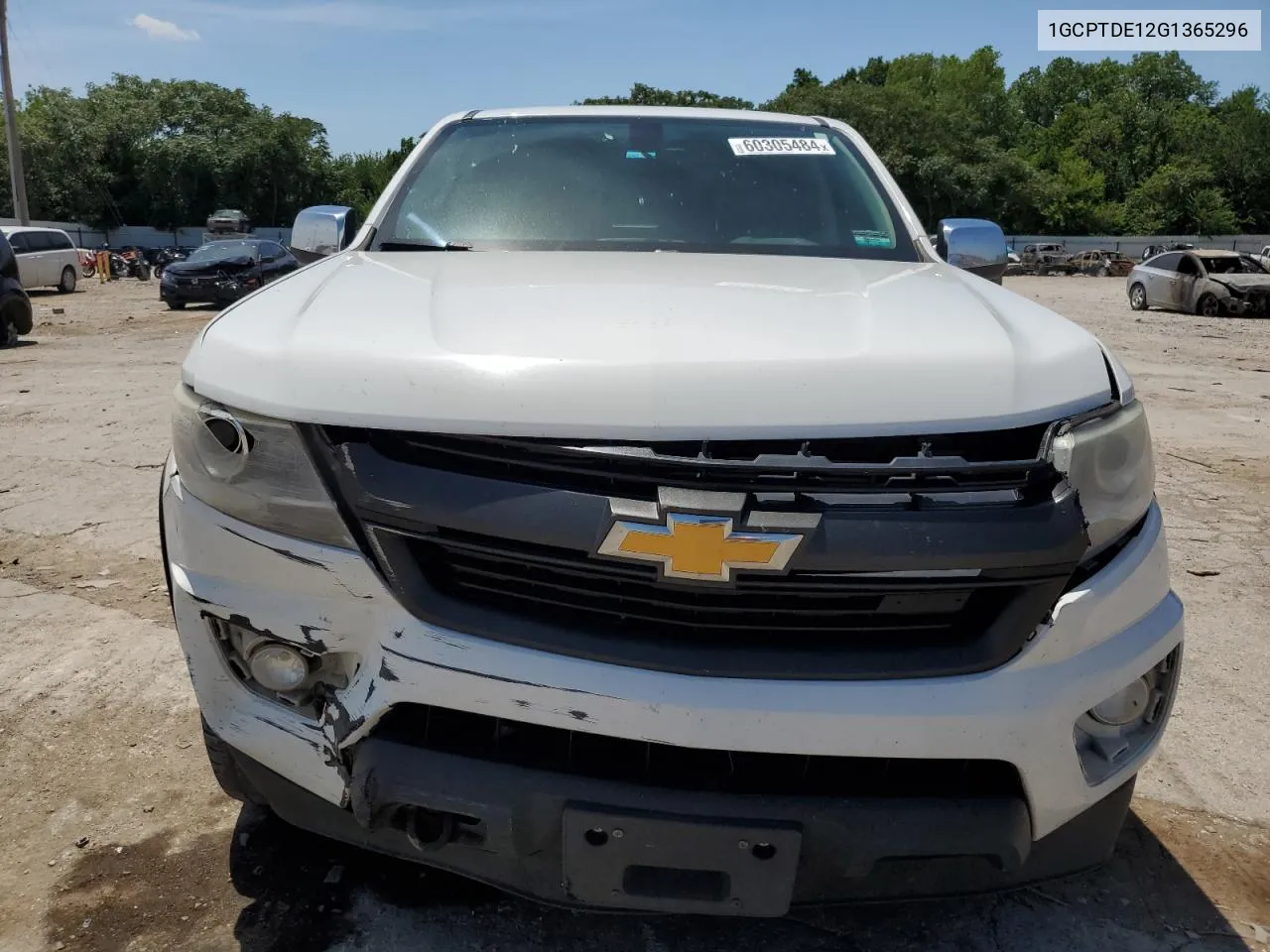 2016 Chevrolet Colorado Z71 VIN: 1GCPTDE12G1365296 Lot: 60305484