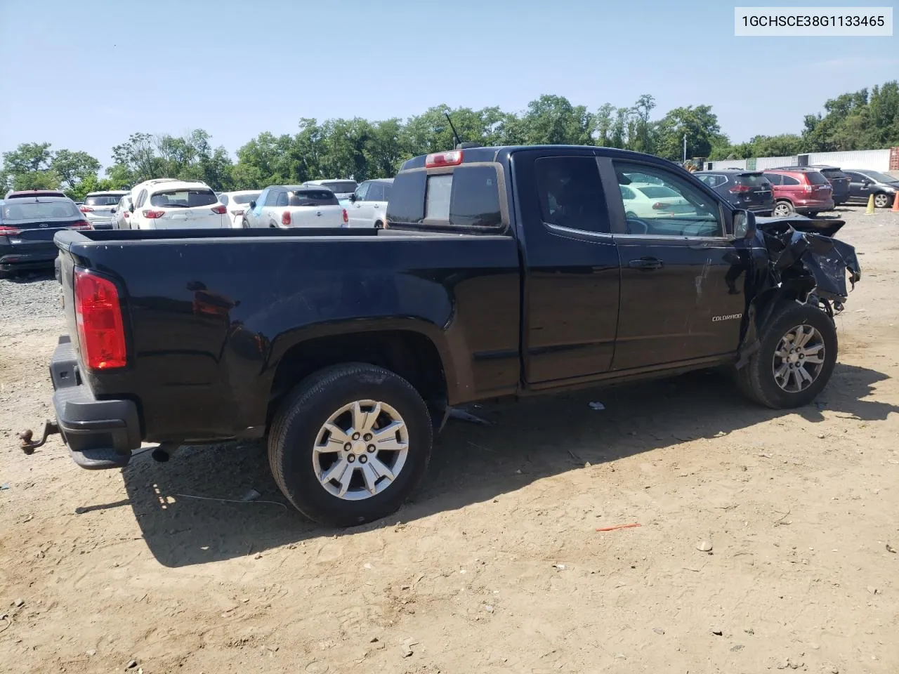 2016 Chevrolet Colorado Lt VIN: 1GCHSCE38G1133465 Lot: 60811624