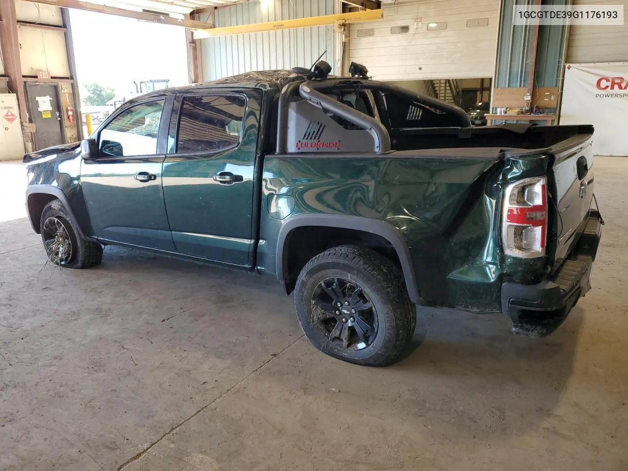 2016 Chevrolet Colorado Z71 VIN: 1GCGTDE39G1176193 Lot: 61260684