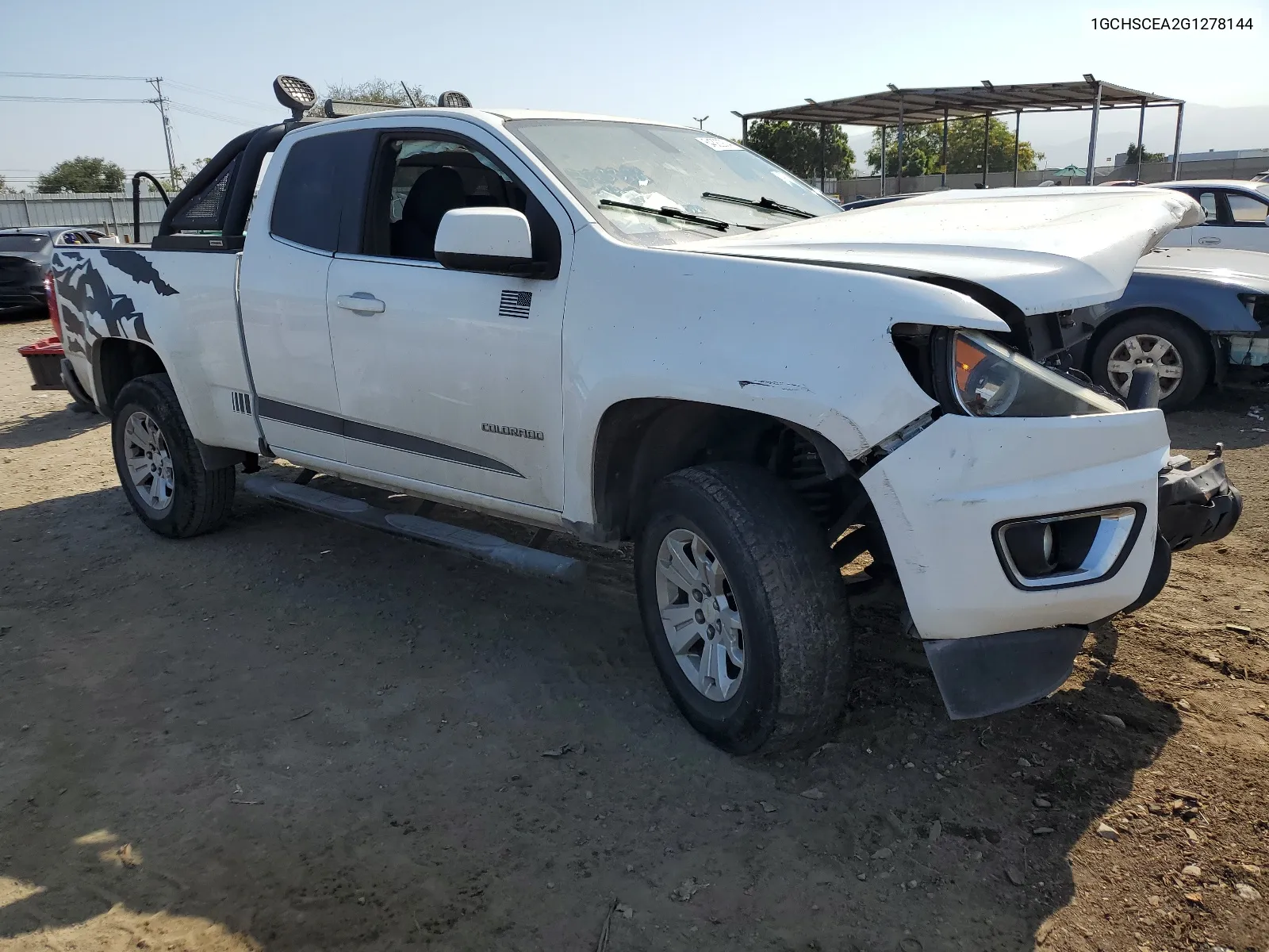 2016 Chevrolet Colorado Lt VIN: 1GCHSCEA2G1278144 Lot: 64322934