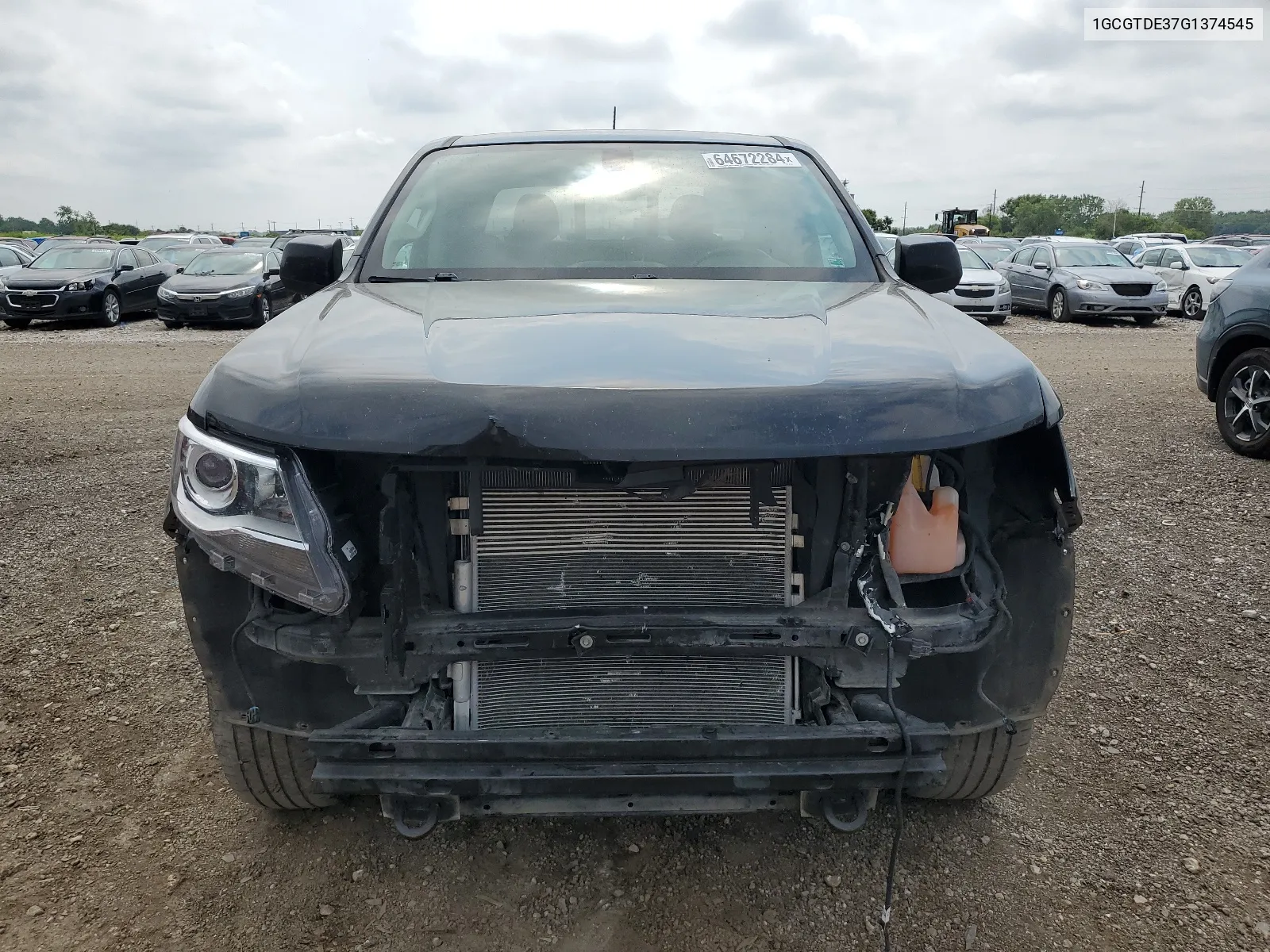 1GCGTDE37G1374545 2016 Chevrolet Colorado Z71