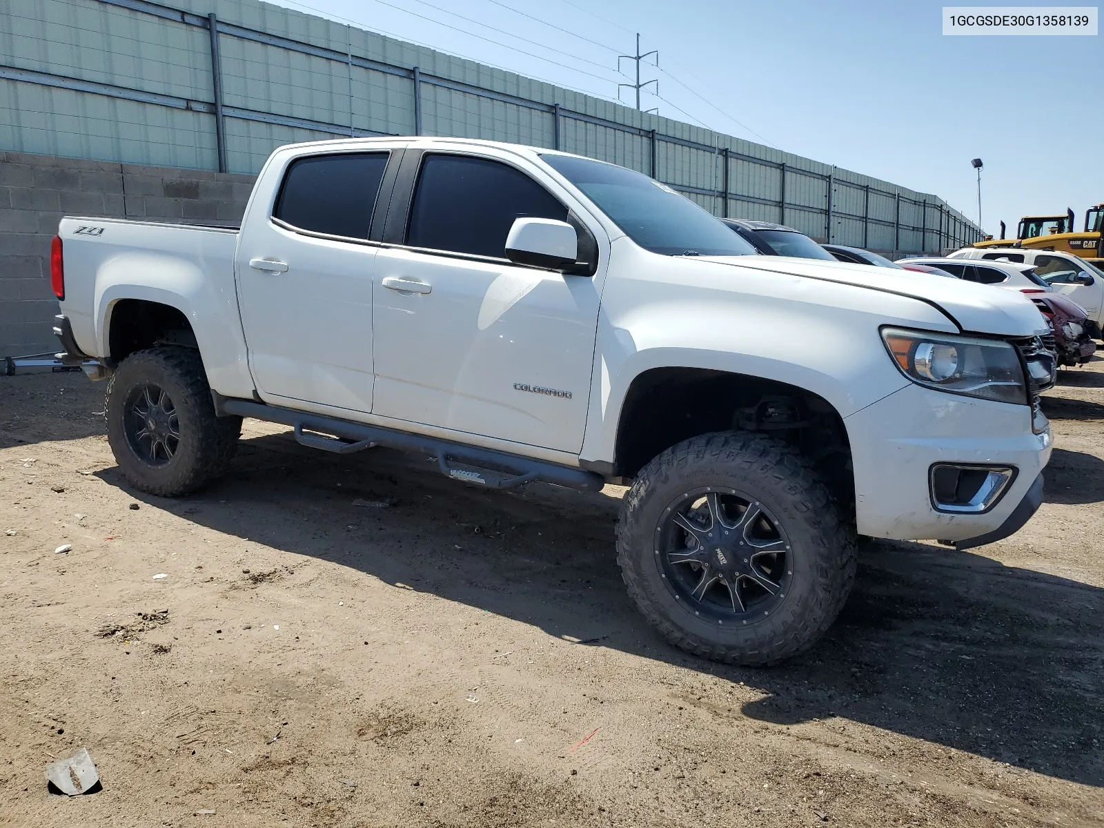 2016 Chevrolet Colorado Z71 VIN: 1GCGSDE30G1358139 Lot: 65645724