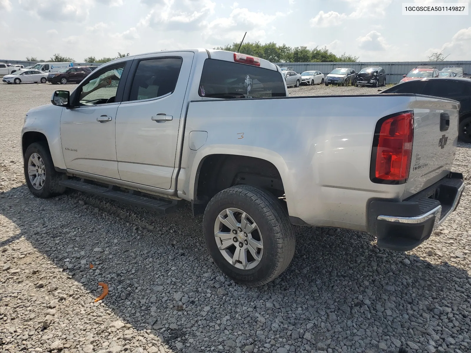 2016 Chevrolet Colorado Lt VIN: 1GCGSCEA5G1149827 Lot: 65901714