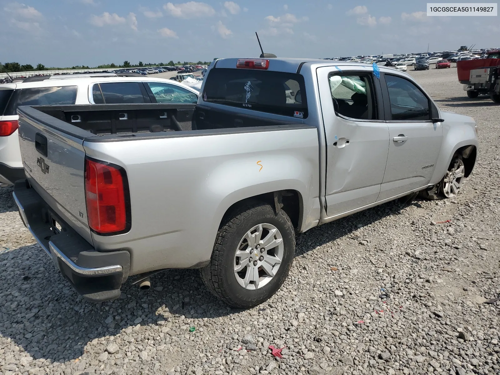 2016 Chevrolet Colorado Lt VIN: 1GCGSCEA5G1149827 Lot: 65901714