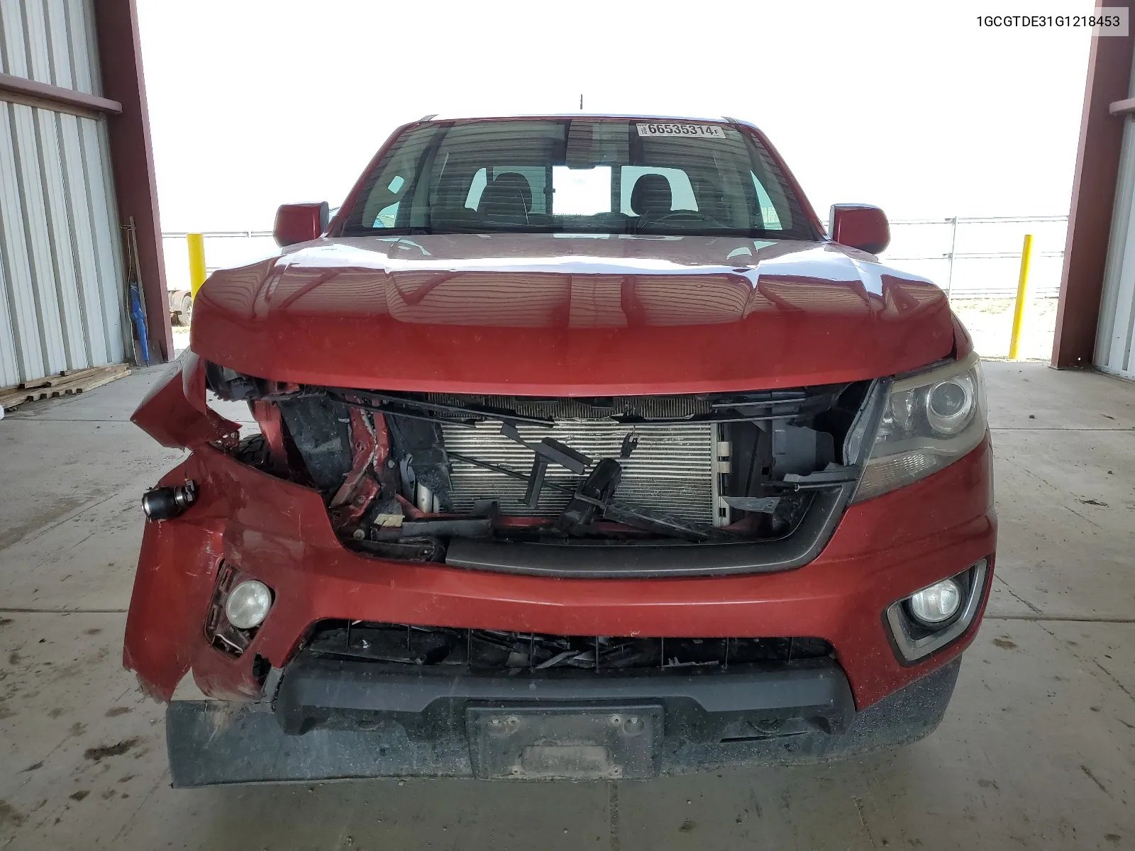 1GCGTDE31G1218453 2016 Chevrolet Colorado Z71