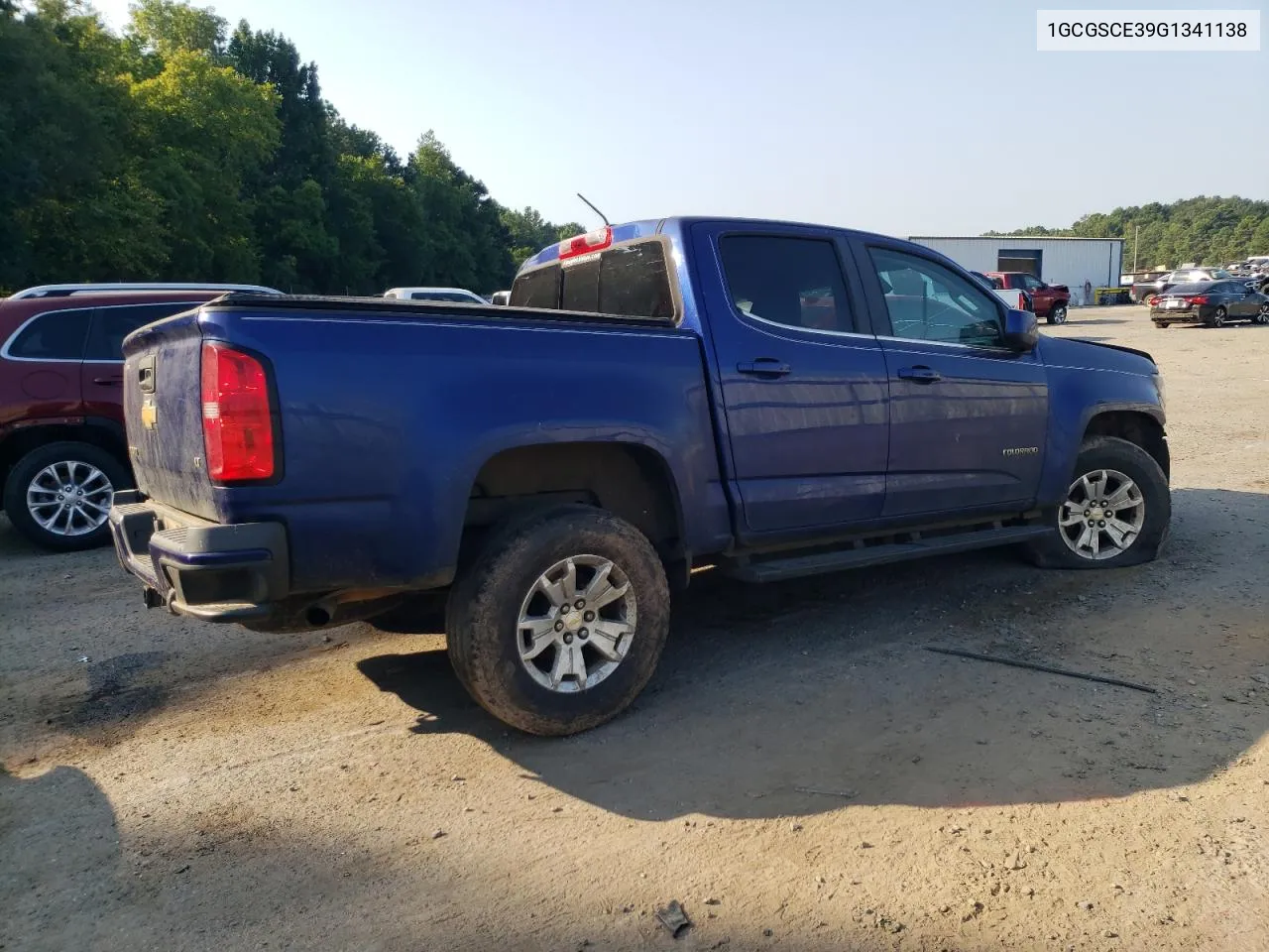 2016 Chevrolet Colorado Lt VIN: 1GCGSCE39G1341138 Lot: 66555464