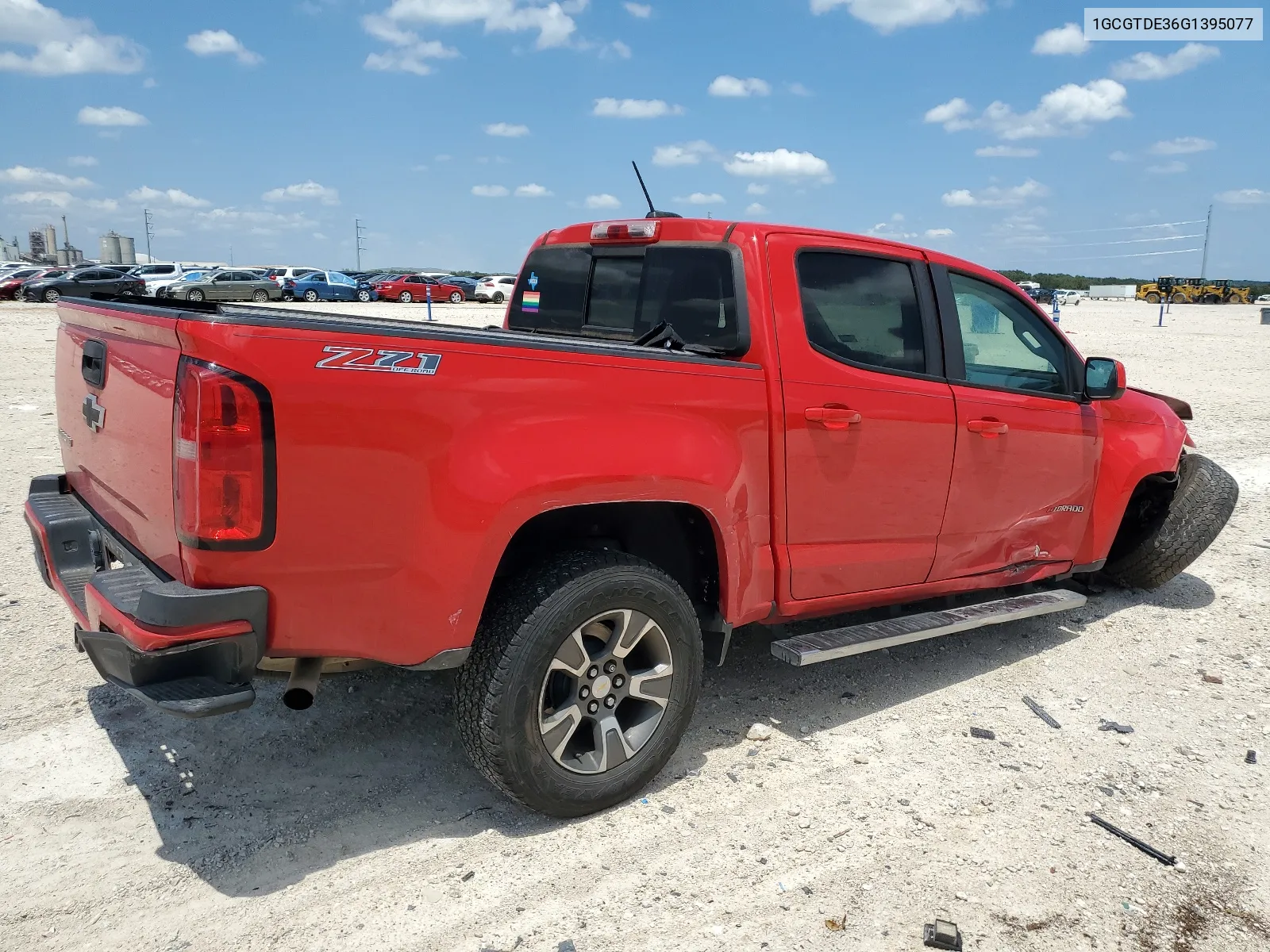 1GCGTDE36G1395077 2016 Chevrolet Colorado Z71