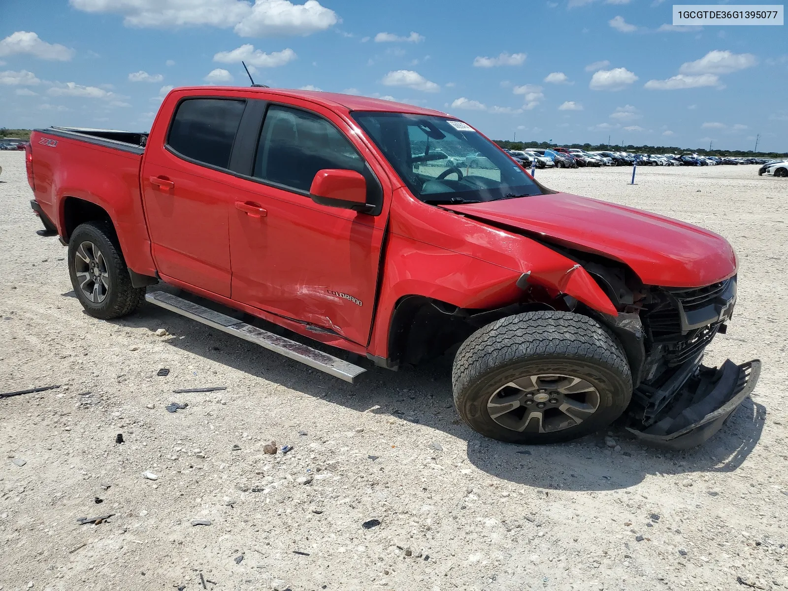 1GCGTDE36G1395077 2016 Chevrolet Colorado Z71