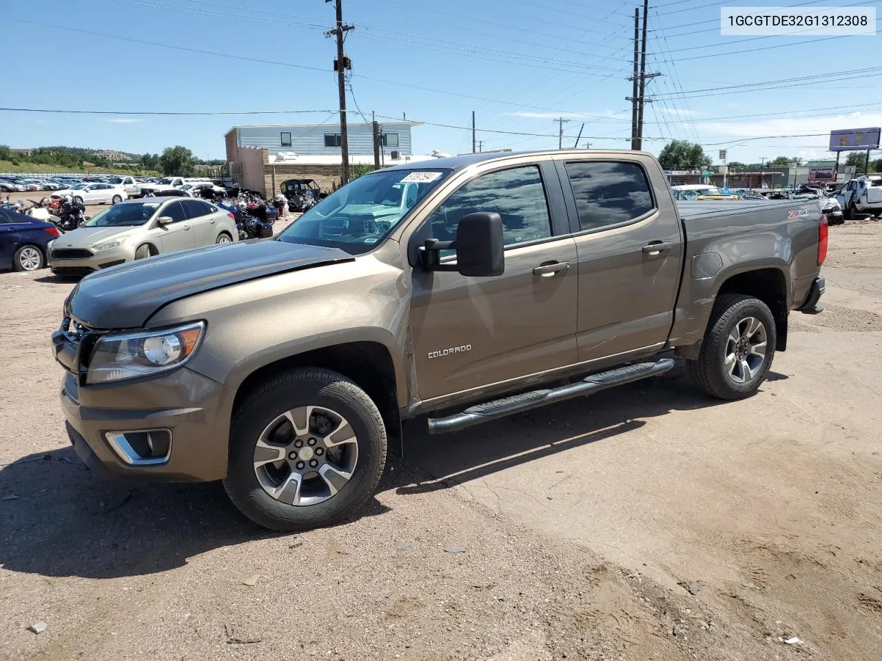 2016 Chevrolet Colorado Z71 VIN: 1GCGTDE32G1312308 Lot: 67097594