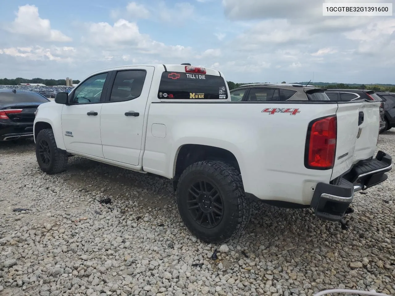 2016 Chevrolet Colorado VIN: 1GCGTBE32G1391600 Lot: 67153074