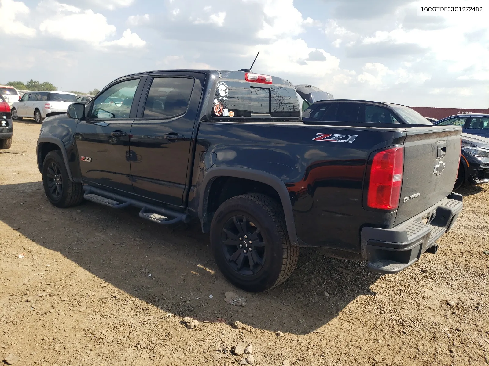 2016 Chevrolet Colorado Z71 VIN: 1GCGTDE33G1272482 Lot: 67167024