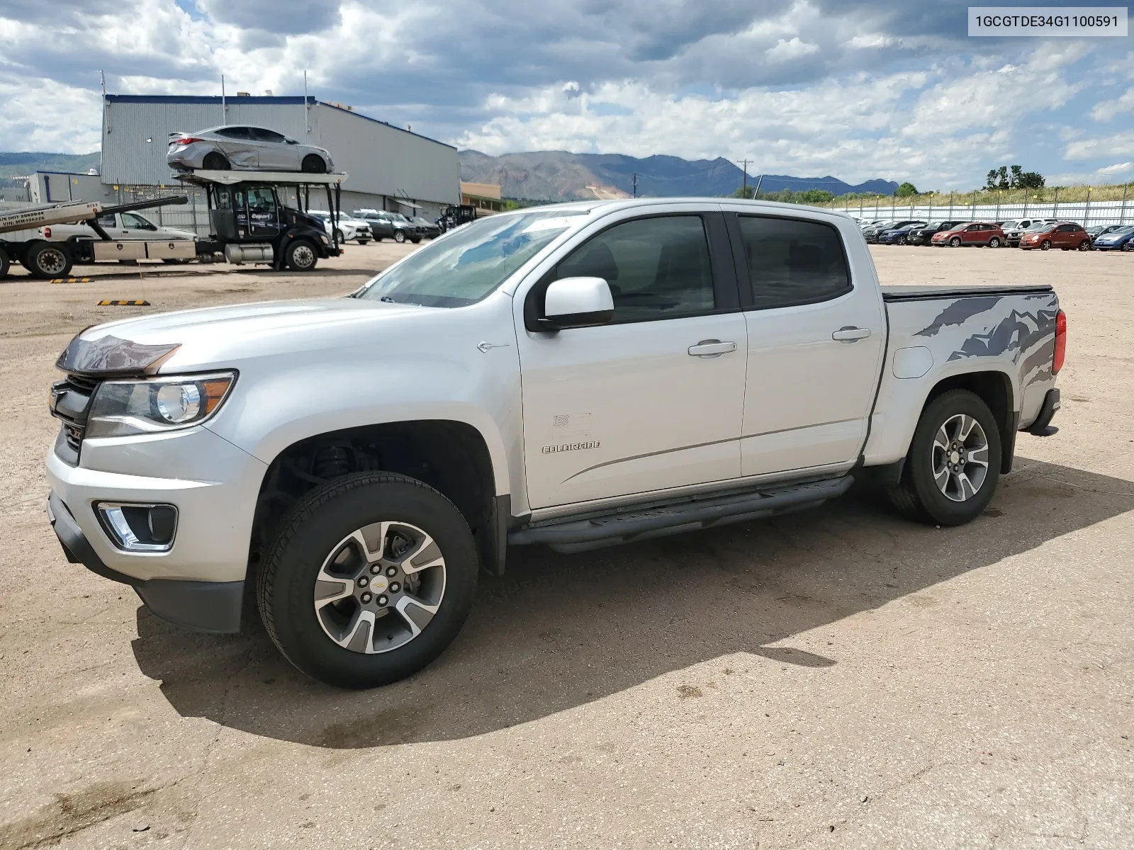 1GCGTDE34G1100591 2016 Chevrolet Colorado Z71