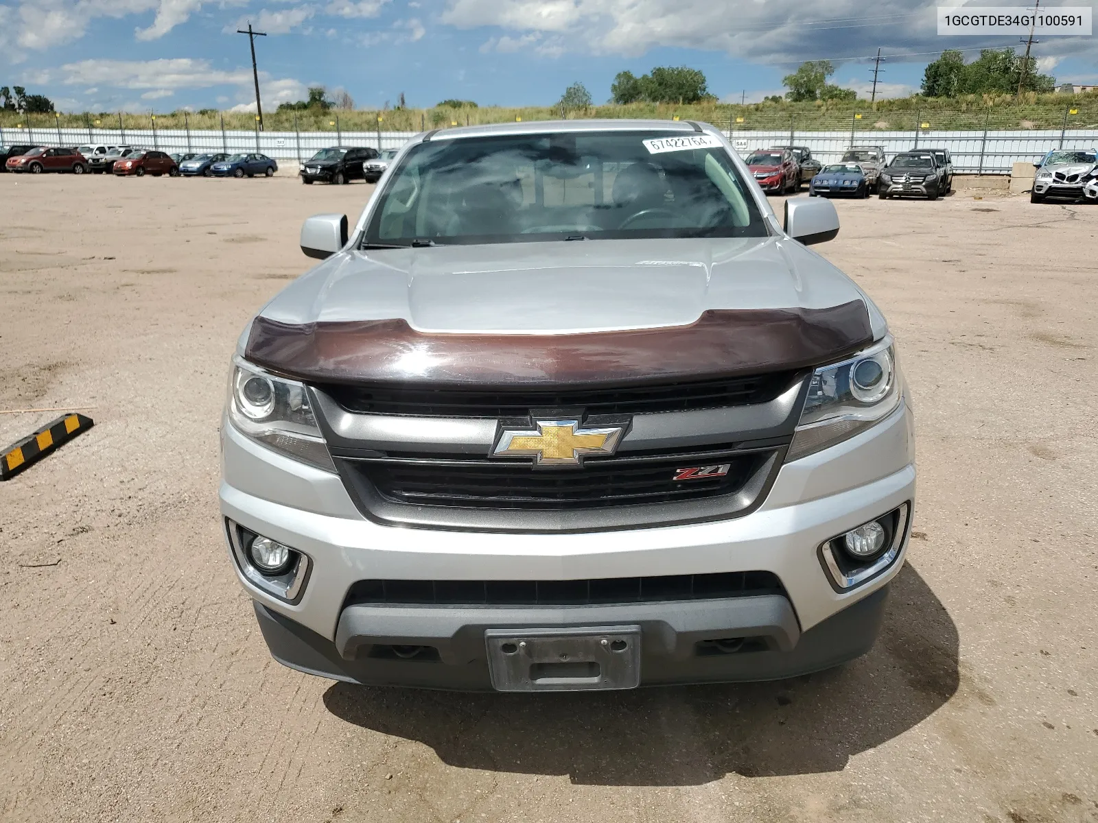 1GCGTDE34G1100591 2016 Chevrolet Colorado Z71