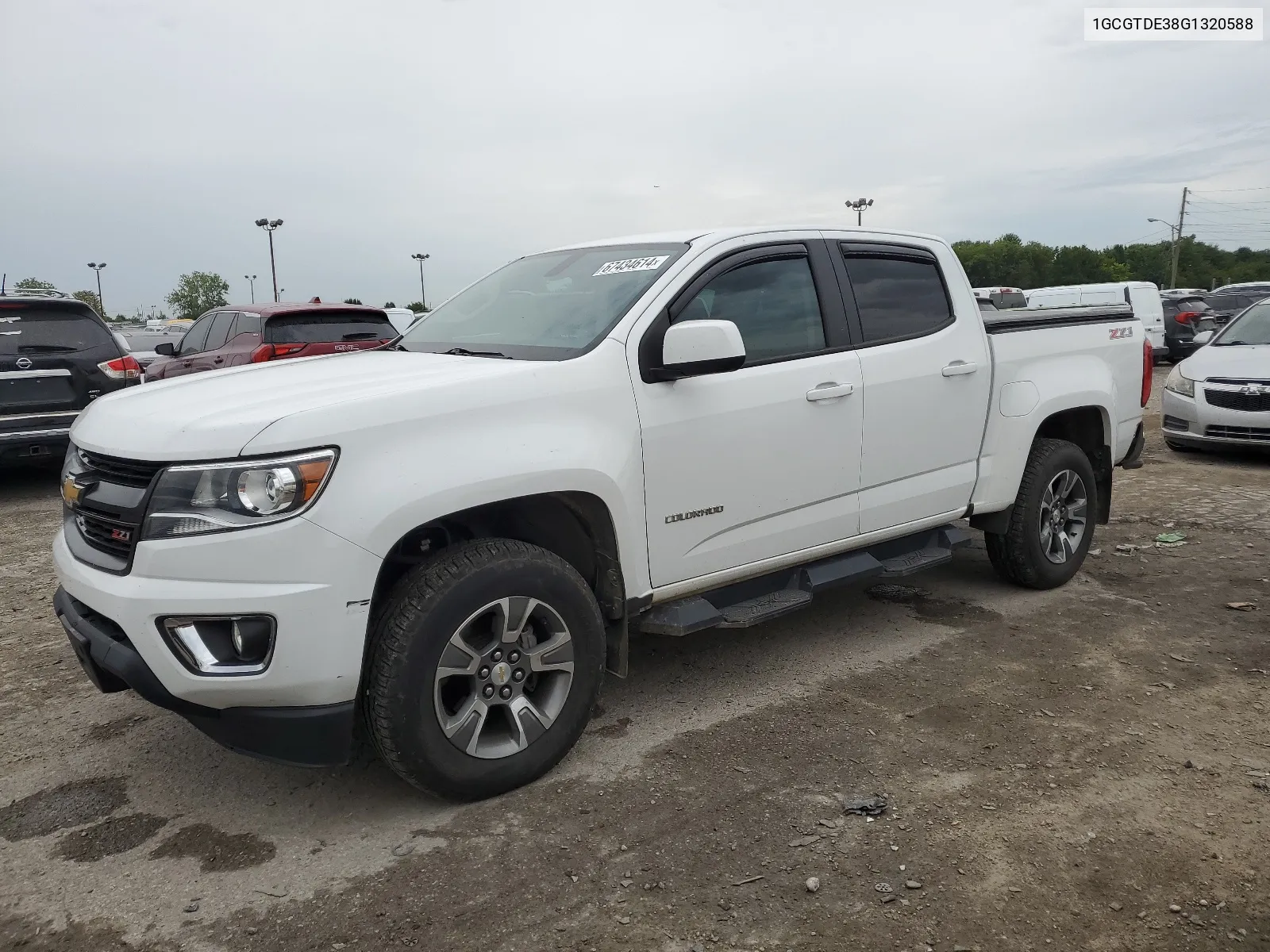 1GCGTDE38G1320588 2016 Chevrolet Colorado Z71