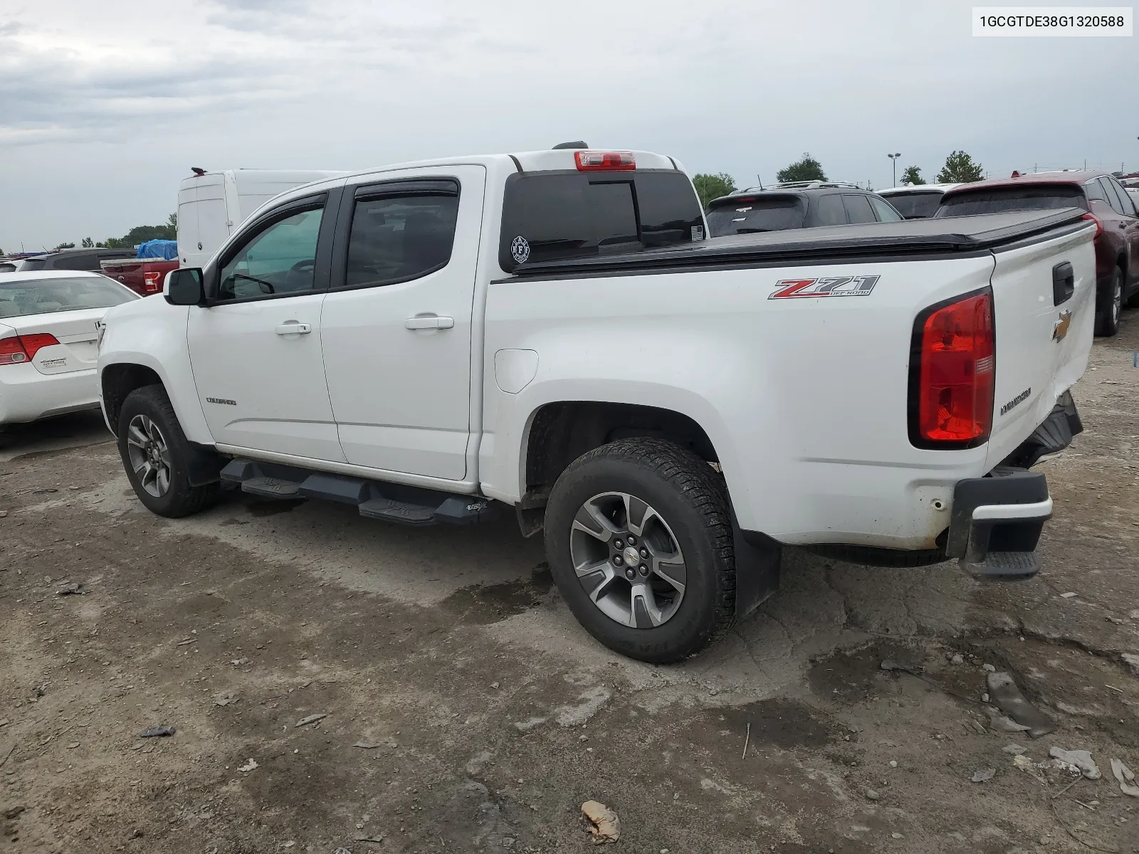 2016 Chevrolet Colorado Z71 VIN: 1GCGTDE38G1320588 Lot: 67434614