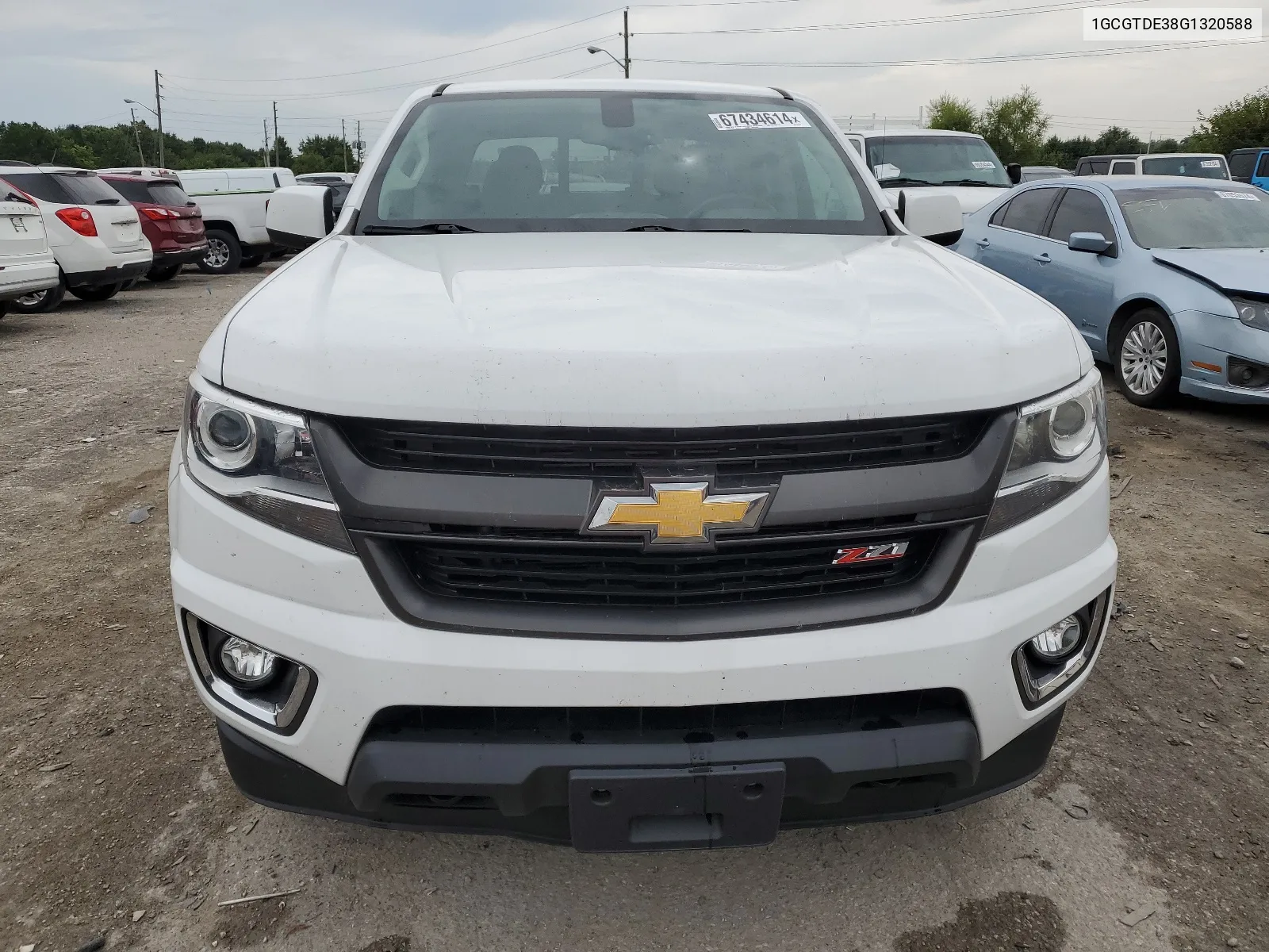 1GCGTDE38G1320588 2016 Chevrolet Colorado Z71