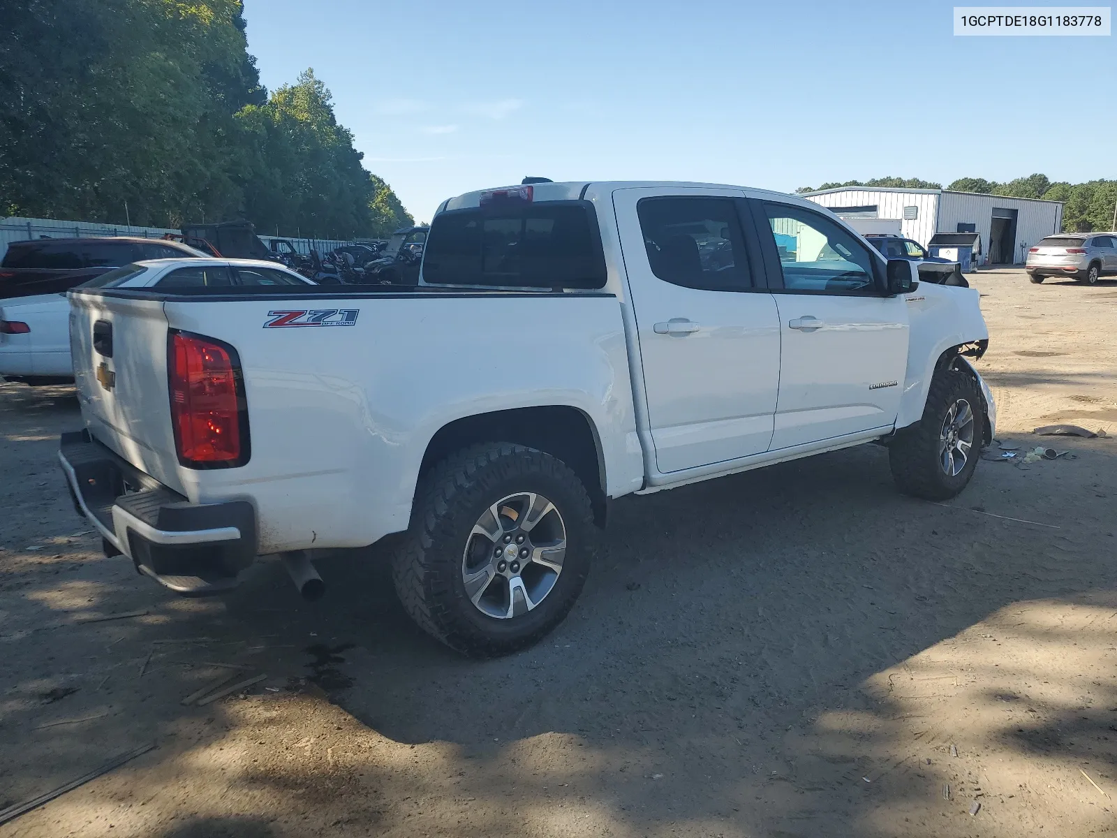 1GCPTDE18G1183778 2016 Chevrolet Colorado Z71