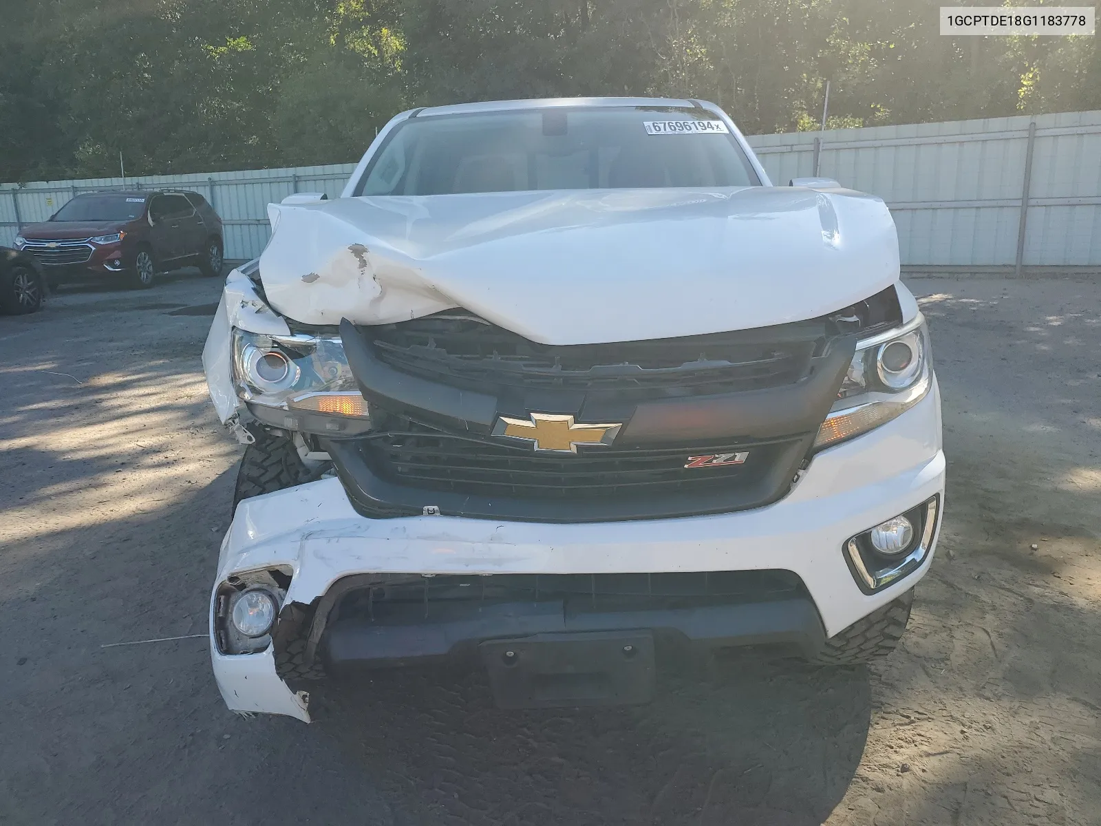 1GCPTDE18G1183778 2016 Chevrolet Colorado Z71