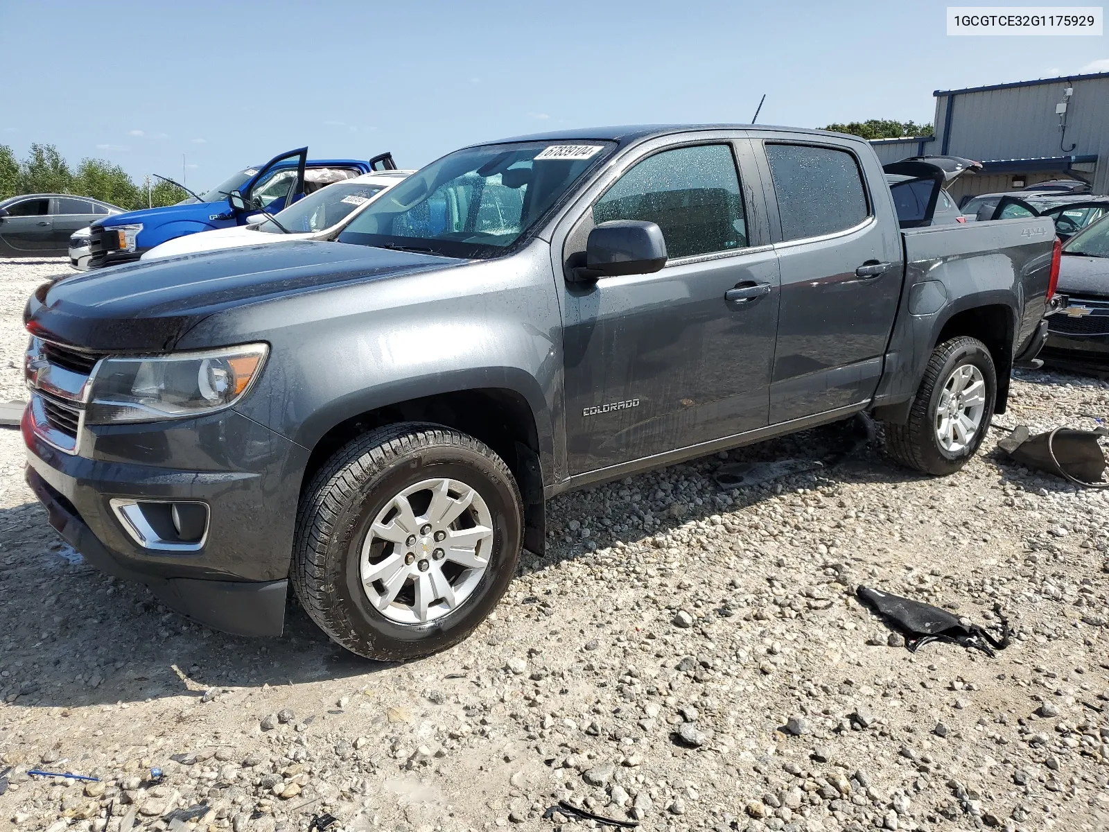 2016 Chevrolet Colorado Lt VIN: 1GCGTCE32G1175929 Lot: 67839104