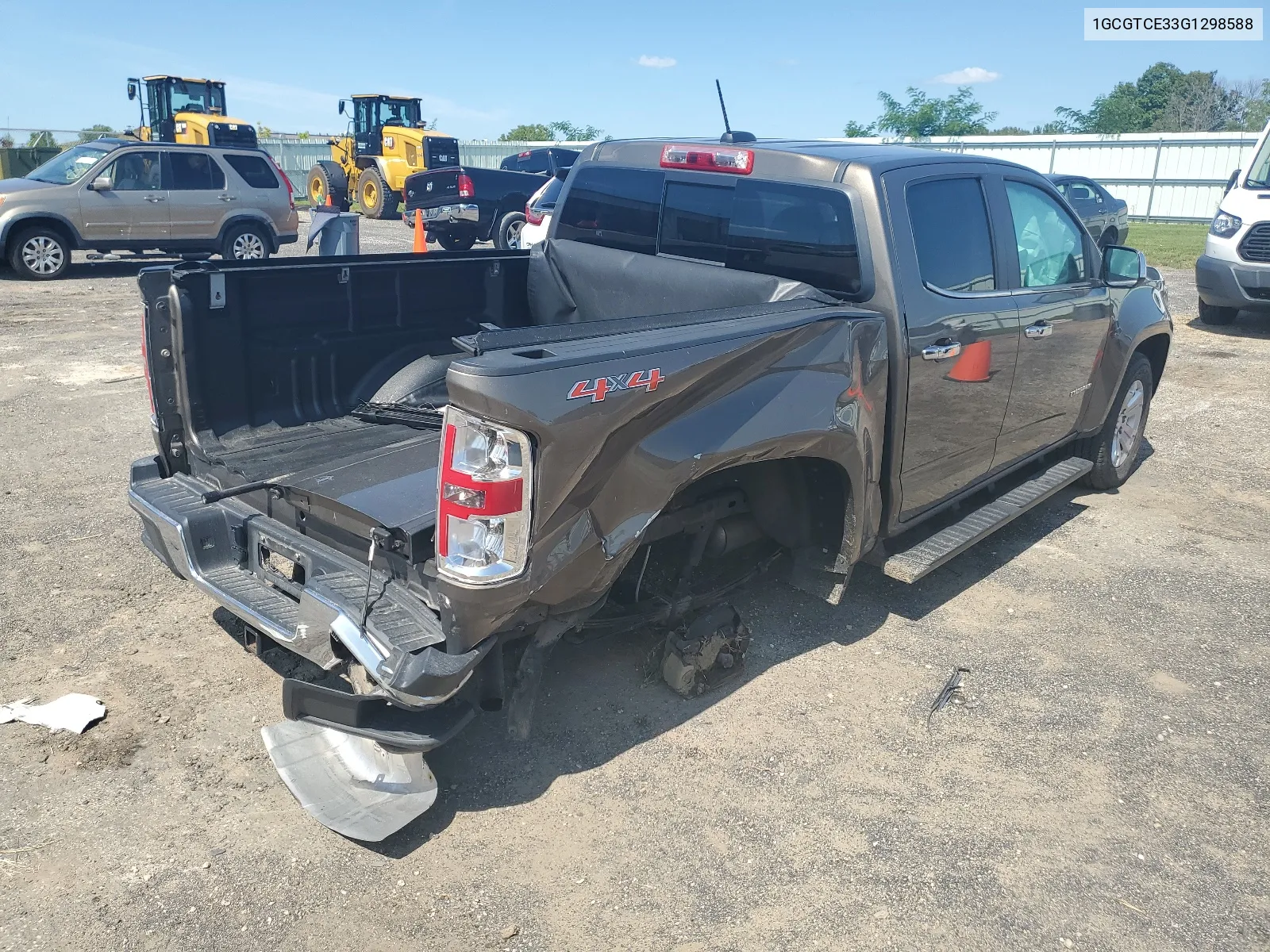 1GCGTCE33G1298588 2016 Chevrolet Colorado Lt