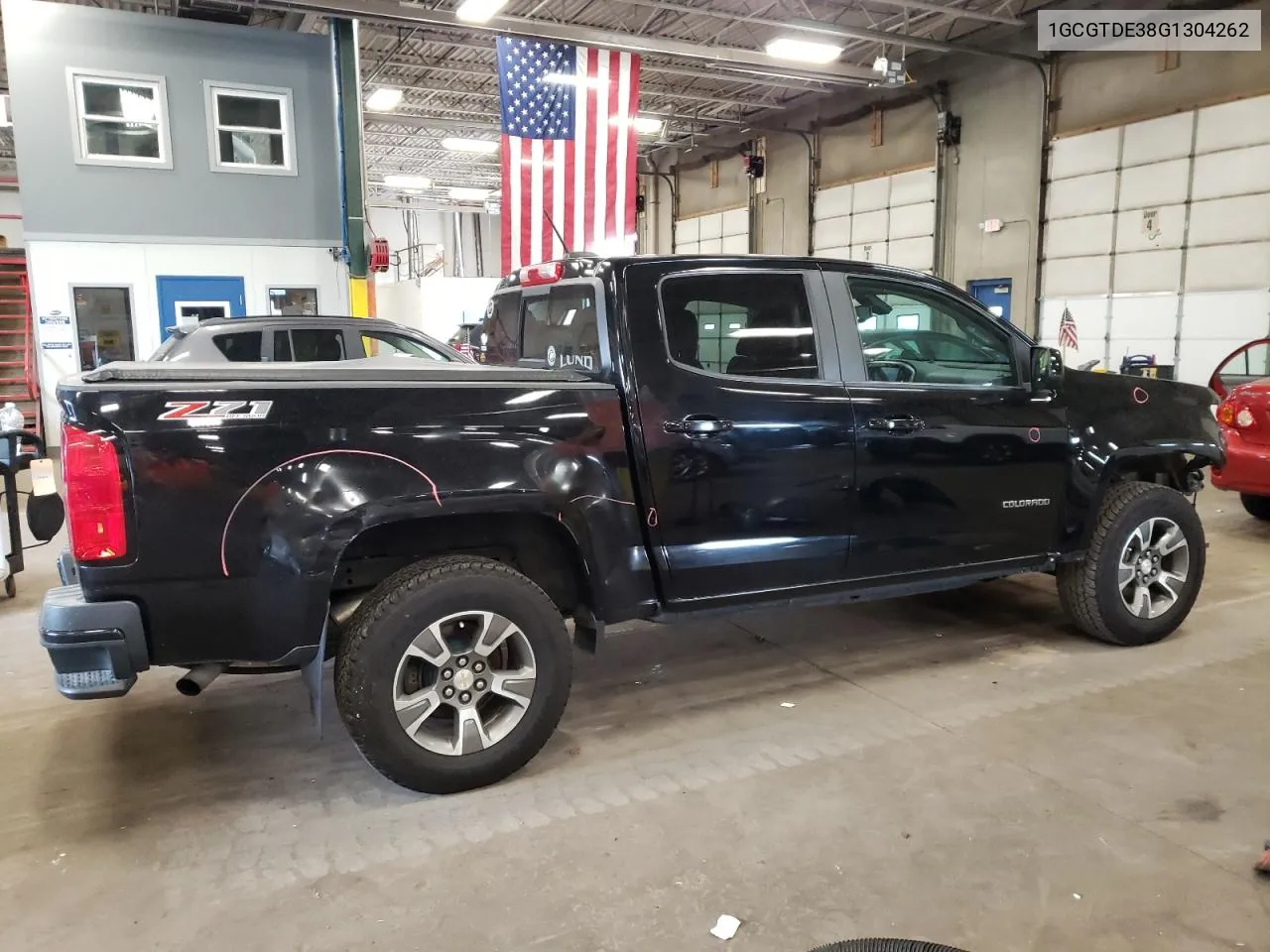 2016 Chevrolet Colorado Z71 VIN: 1GCGTDE38G1304262 Lot: 69017084