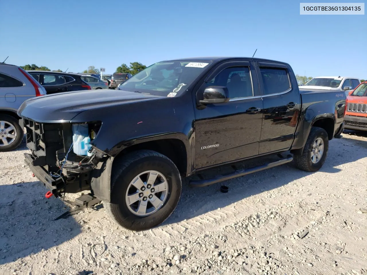 1GCGTBE36G1304135 2016 Chevrolet Colorado