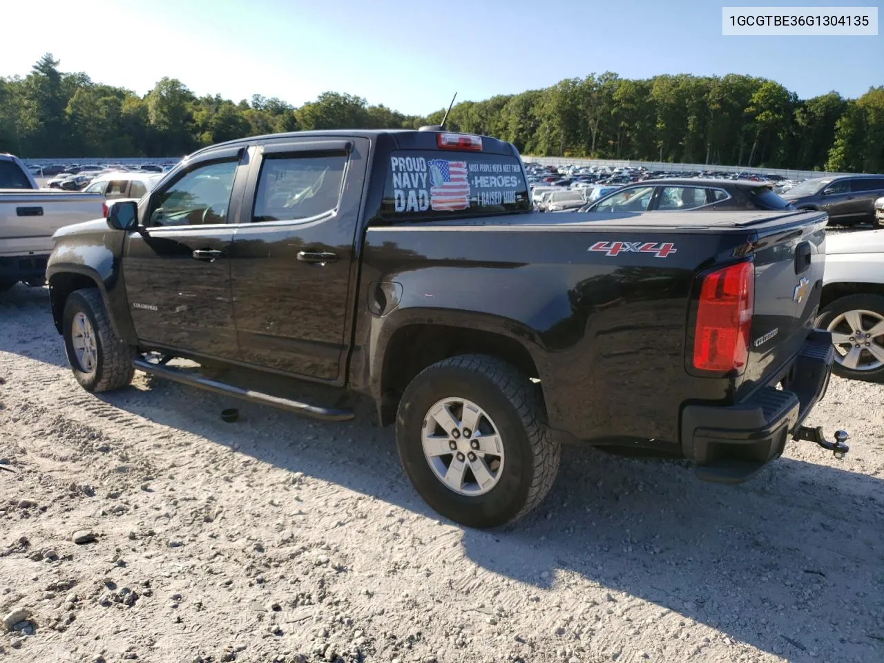 2016 Chevrolet Colorado VIN: 1GCGTBE36G1304135 Lot: 69410994