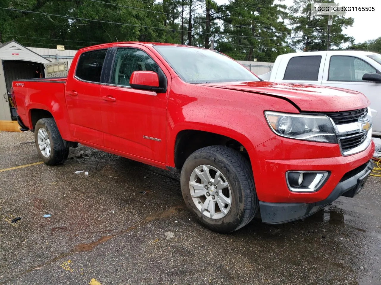 2016 Chevrolet Colorado Lt VIN: 1GCGTCE3XG1165505 Lot: 69611384