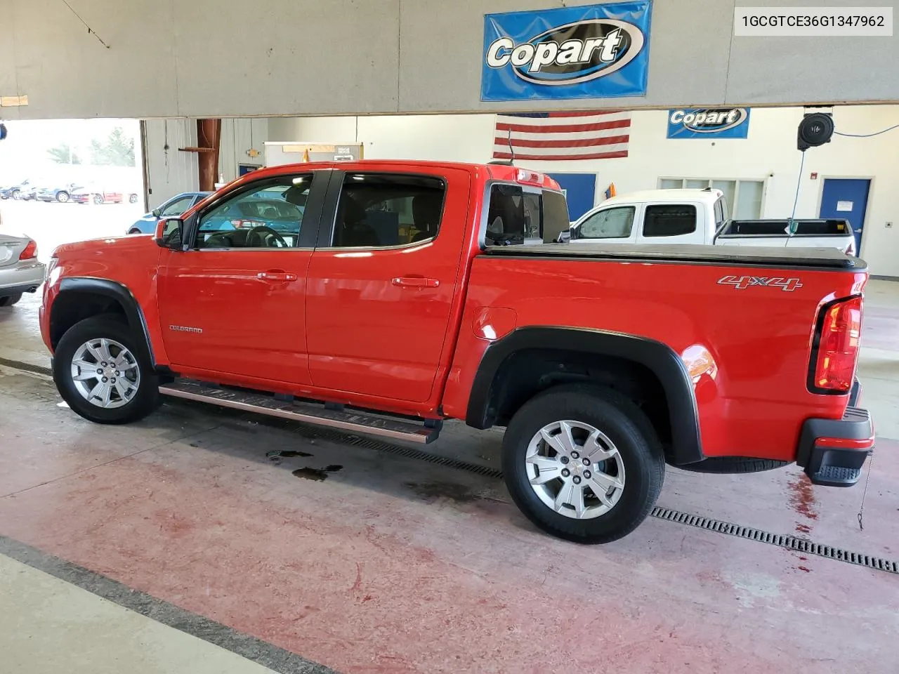 2016 Chevrolet Colorado Lt VIN: 1GCGTCE36G1347962 Lot: 70990254