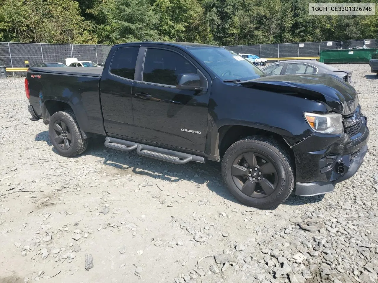 2016 Chevrolet Colorado Lt VIN: 1GCHTCE33G1326748 Lot: 71089174