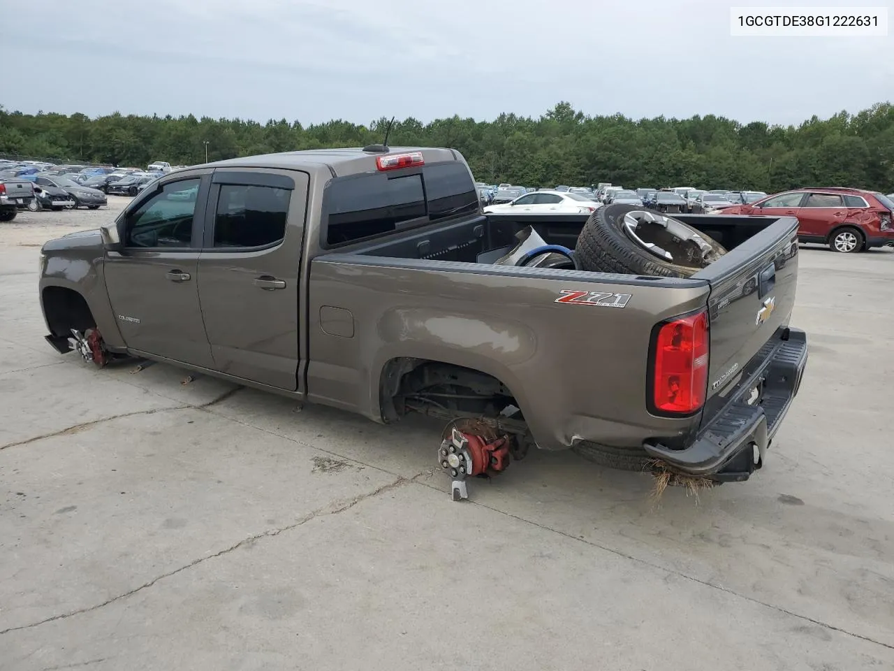 1GCGTDE38G1222631 2016 Chevrolet Colorado Z71